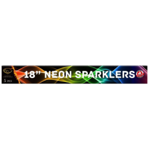 18" Neon Sparklers