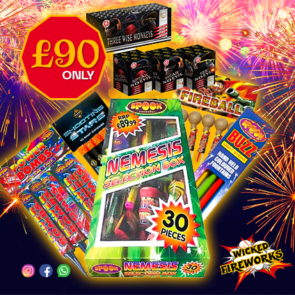 Wicked Fireworks | Monkey Nemesis Extravaganza