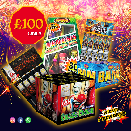 Wicked Fireworks | Carnival Nemesis Show