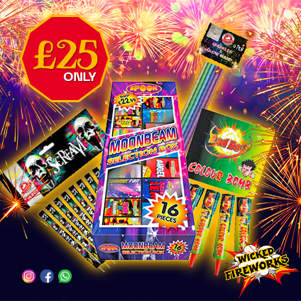 Wicked Fireworks | Lunar Colour Burst