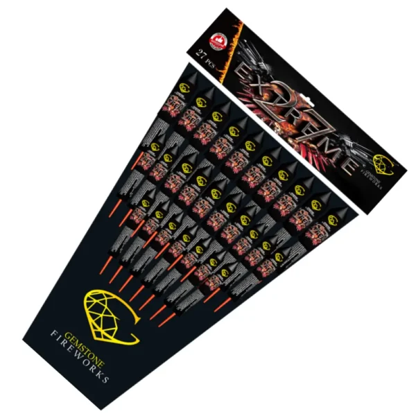 27 Extreme Rockets - Gemstone Fireworks