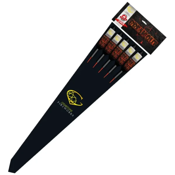 Break Out Rockets - Gemstone Fireworks