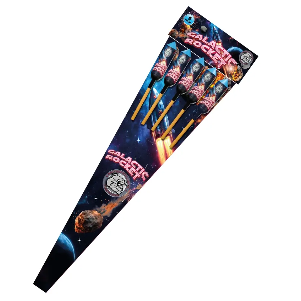 Galactic Rockets 5-pack - British Bulldog