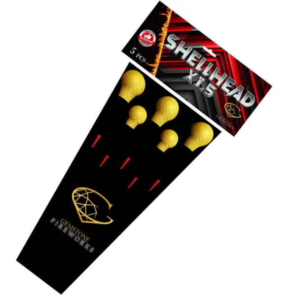 shellhead-xl5-rockets-gemstone-fireworks Shellhead XL5 Rockets - Gemstone Fireworks