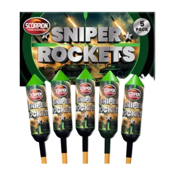 sniper-rockets-5-pack-scorpion-fireworks Sniper Rockets 5 Pack - Scorpion Fireworks