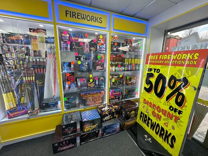 Wicked Fireworks Preston Shop