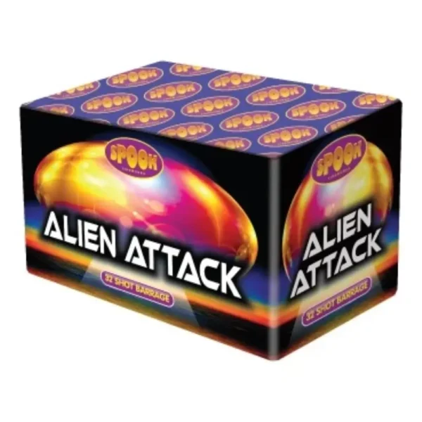 Alien Attack - Barrage - Spook Fireworks