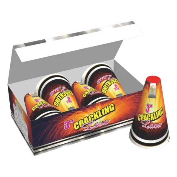 Crackling Lava - Fountains - Gemstone Fireworks