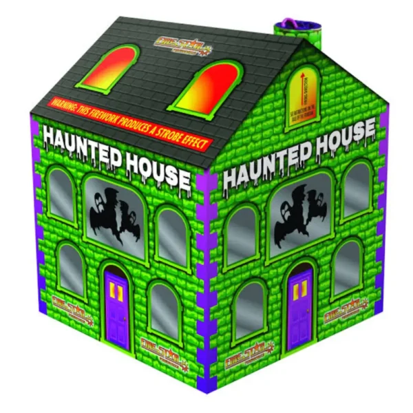haunted-house-fountain-fire-star-fireworks Haunted House - Fountain - Fire Star Fireworks