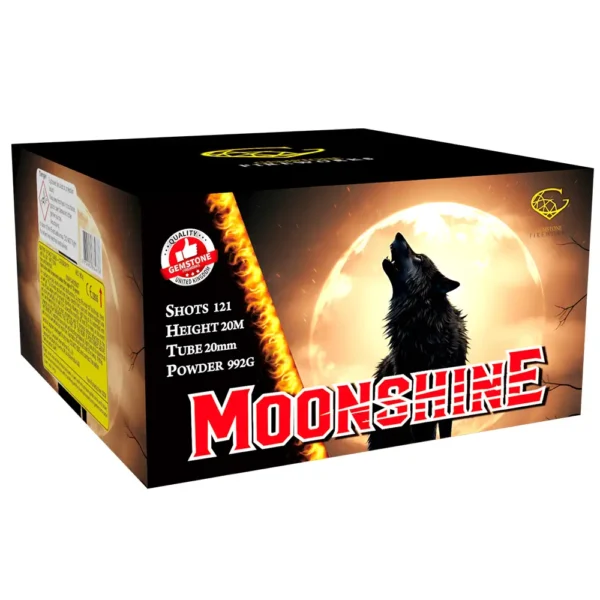 Moonshine - 121 Shots Barrage - Gemstone Fireworks