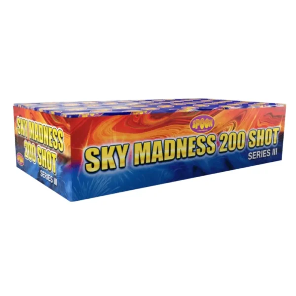 Sky Madness - 200 Shots Barrage - Spook Fireworks