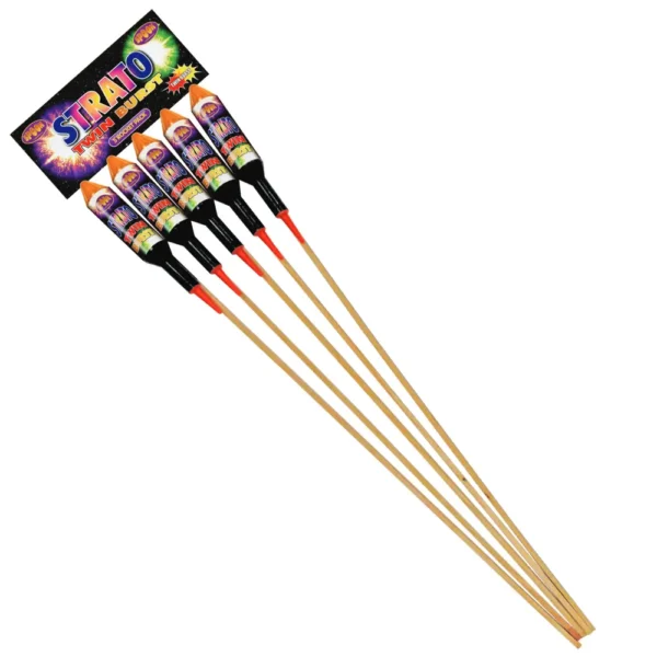 Strato - Twin Burst - Rocket - Spook Fireworks