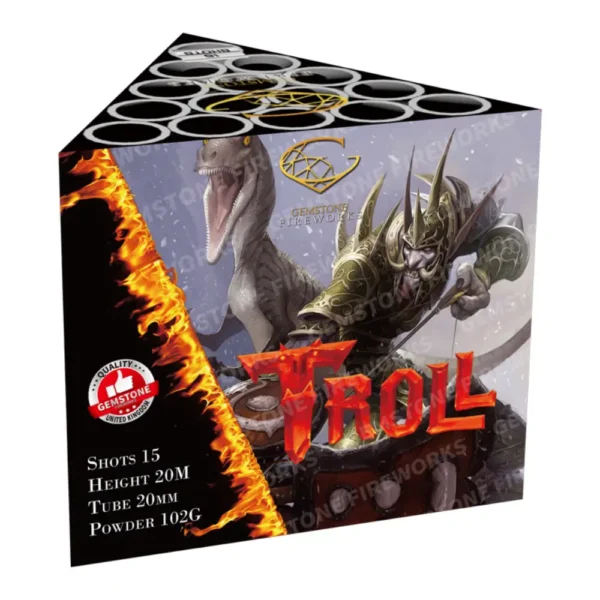 Troll - Cake -Gemstone Fireworks