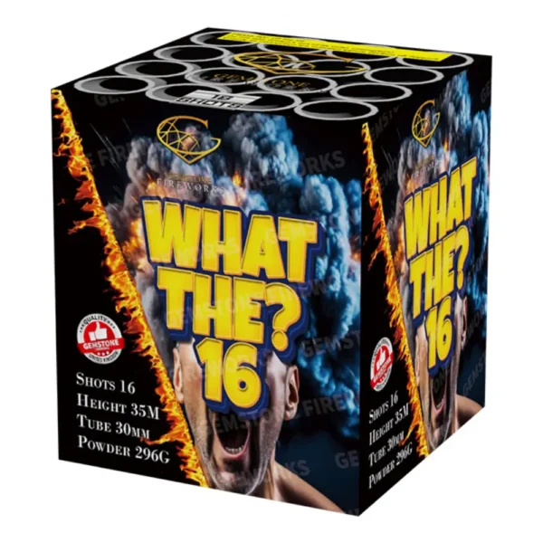 What the? 16 - Cake - Gemstone Fireworks
