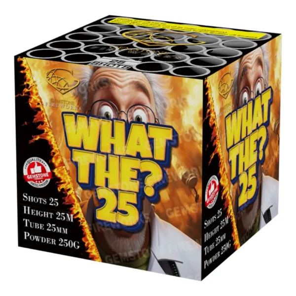 What the 25 - 25 Shots Barrage - Gemstone Fireworks