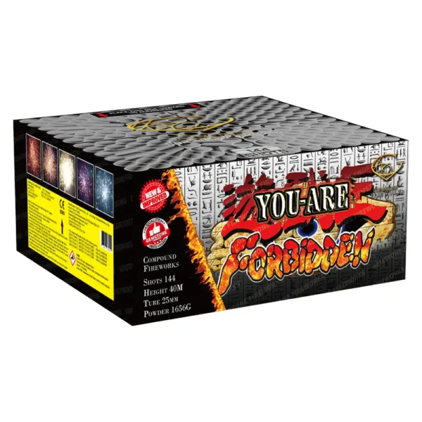 You are forbiden - 144 Shots Barrage - Gemstone Fireworks